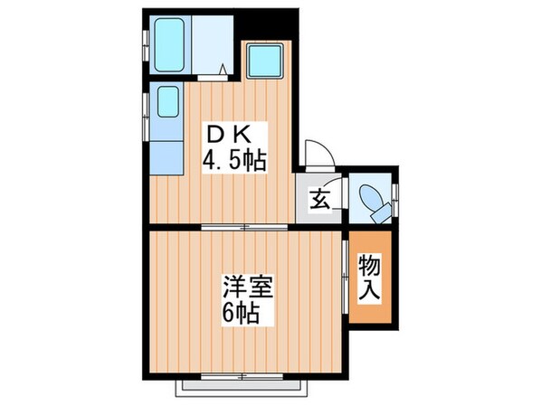 向島ハイツの物件間取画像